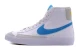 Nike Blazer Mid 77 Παιδικά Sneakers Λευκά, Γαλάζια