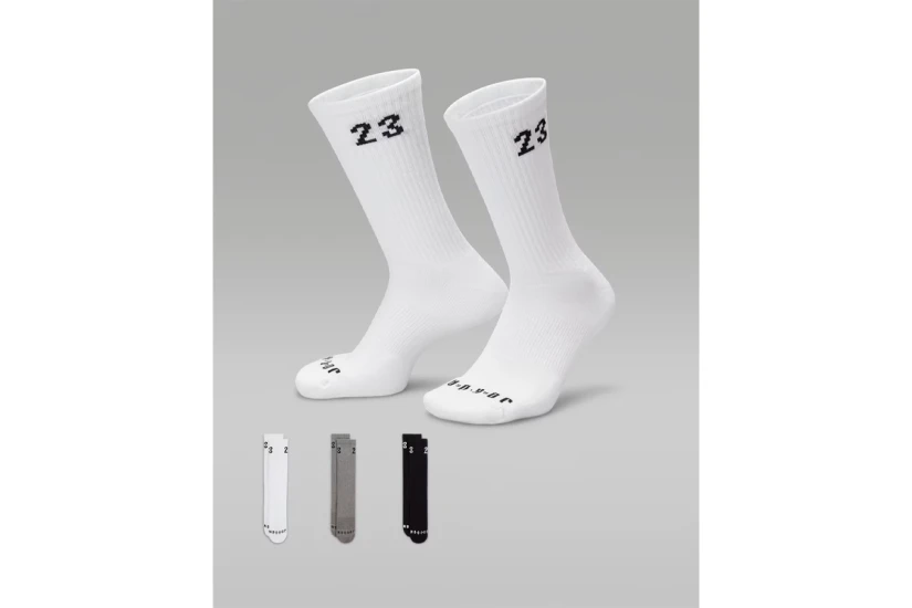 Jordan Essentials Ψηλές Κάλτσες 3 Ζευγάρια