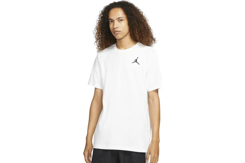 Jordan Jumpman Ανδρικό Κοντομάνικο T-Shirt Λευκό (DC7485 100)
