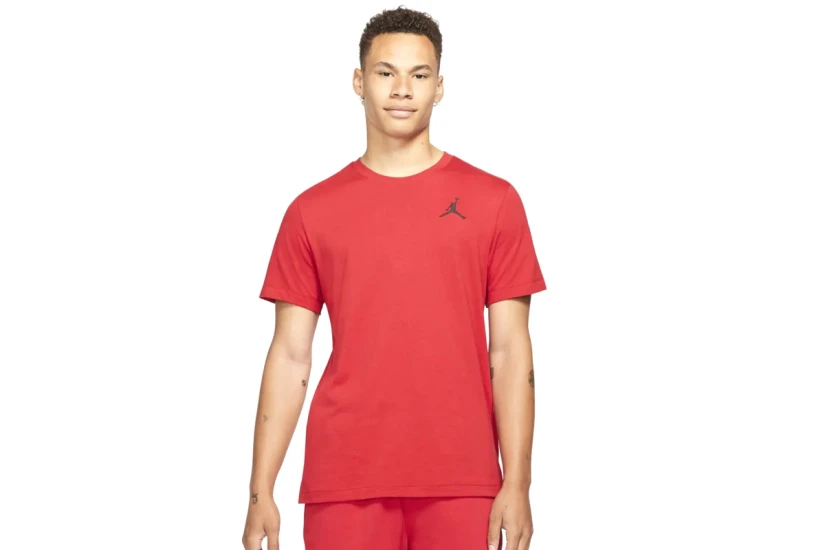 Jordan Jumpman Ανδρικό Κοντομάνικο T-Shirt Κόκκινο