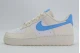 Nike Air Force 1 '07 Next Nature Sneakers Λευκά, Ζαχαρί, Γαλάζια