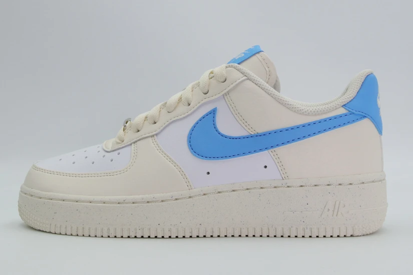 Nike Air Force 1 '07 Next Nature Sneakers Λευκά, Ζαχαρί, Γαλάζια