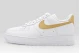 Nike Air Force 1 07 Next Nature Sneakers Λευκά, Χρυσά