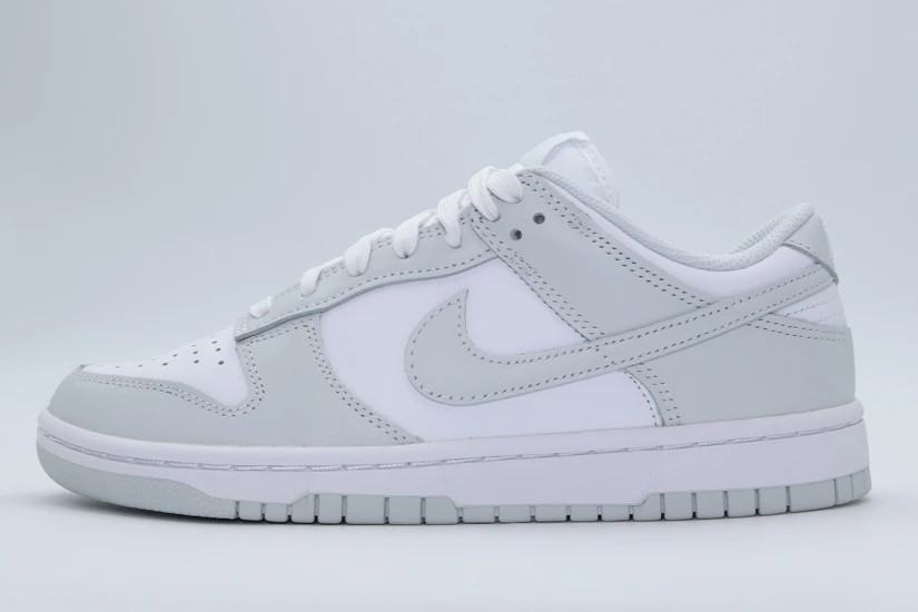 Nike Dunk Low Sneakers Λευκά, Γκρι Ανοιχτό