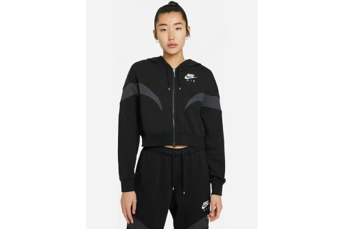 Nike Air Oversized Fleece Ζακέτα Βαμβακερή Γυναικεία (DD5447 010)