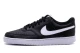 Nike Court Vision Low Next Nature Ανδρικά Sneakers Μαύρα, Λευκά