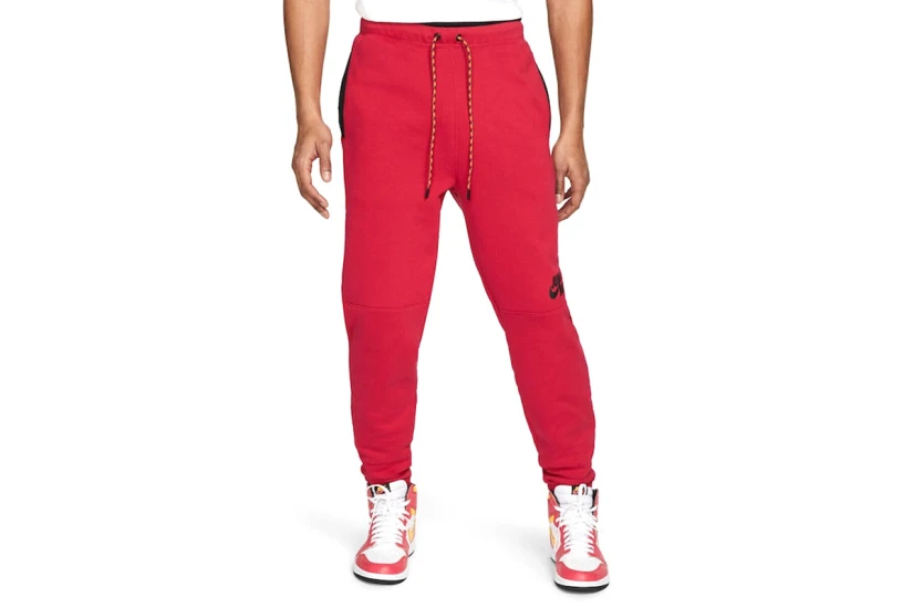 Jordan Jumpman Ανδρικό Παντελόνι Φόρμας Κόκκινο