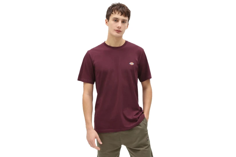 Dickies Mapleton Ανδρικό Κοντομάνικο T-Shirt Μπορντό