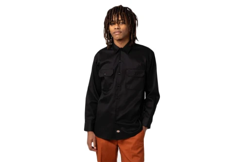Dickies Work Πουκάμισο Μακρυμάνικο Ανδρικό (DK0A4Y26BLK1)
