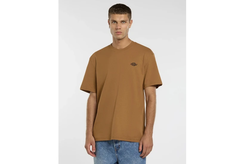 Dickies Summerdale Ανδρικό Κοντομάνικο T-Shirt Καφέ