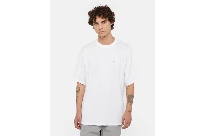 Dickies Clancy Heavyweight Ανδρικό Κοντομάνικο T-Shirt Λευκό