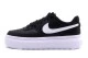 Nike Court Vision Alta Γυναικεία Sneakers Μαύρα, Λευκά