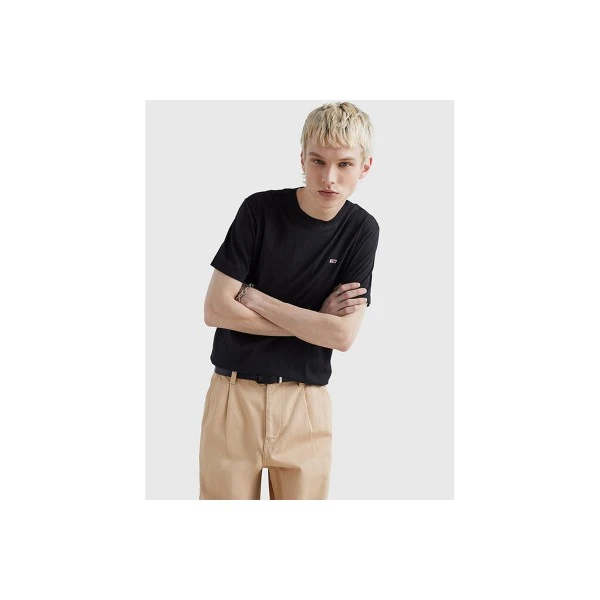 Tommy Jeans Classics Cotton T-Shirt Ανδρικό (DM0DM09598 BDS)