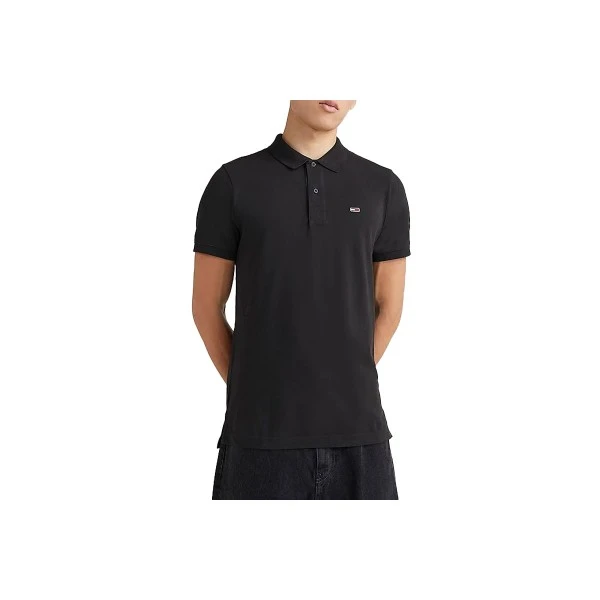 Tommy Jeans Pure Cotton Polo Ανδρικό (DM0DM15370 BDS)