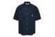 Tommy Jeans Easy Poplin Ανδρικό Κοντομάνικο Πουκάμισο Μπλε Σκούρο