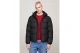 Tommy Jeans Water Repellent Down Hooded Ανδρικό Puffer Μπουφάν με Κουκούλα Μαύρο