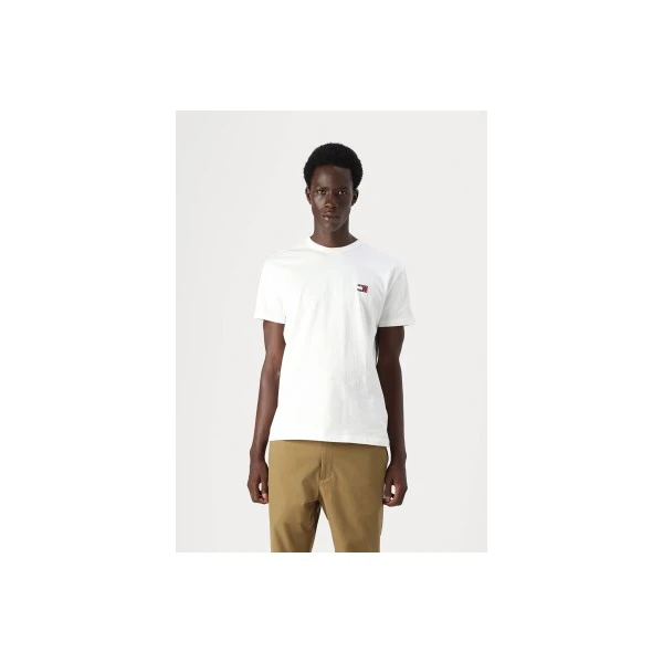 Tommy Jeans Badge Jersey T-Shirt Ανδρικό (DM0DM20322 YBL)