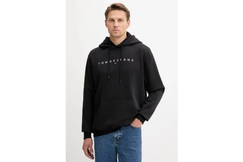 Tommy Jeans Linear Logo Embroidery Hoodie Ανδρικό (DM0DM20746 BDS)