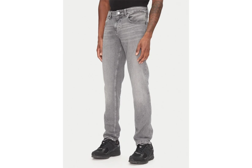 Tommy Jeans Scranton Slim Fit Ανδρικό Τζιν Παντελόνι Γκρι