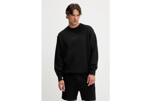 Tommy Jeans Waffle Script Relaxed Fit Μπλούζα Με Λαιμόκοψη Ανδρική (DM0DM21622 BDS)