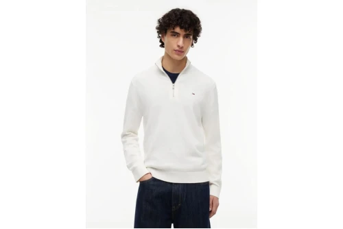 Tommy Jeans Flag Lightweight Slim Πουλόβερ Με Φερμουάρ Ανδρικό (DM0DM21654 YBH)
