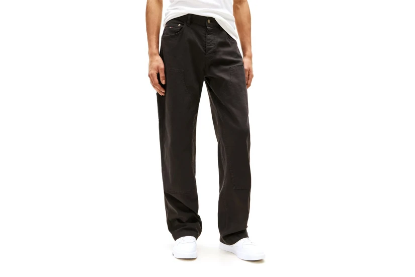 Tommy Jeans Jaime Loose Carpenter Ανδρικό Παντελόνι Τζιν Μαύρο