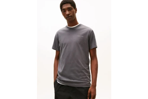 Tommy Jeans Linear Logo Slim T-Shirt Ανδρικό (DM0DM21780 PT2)