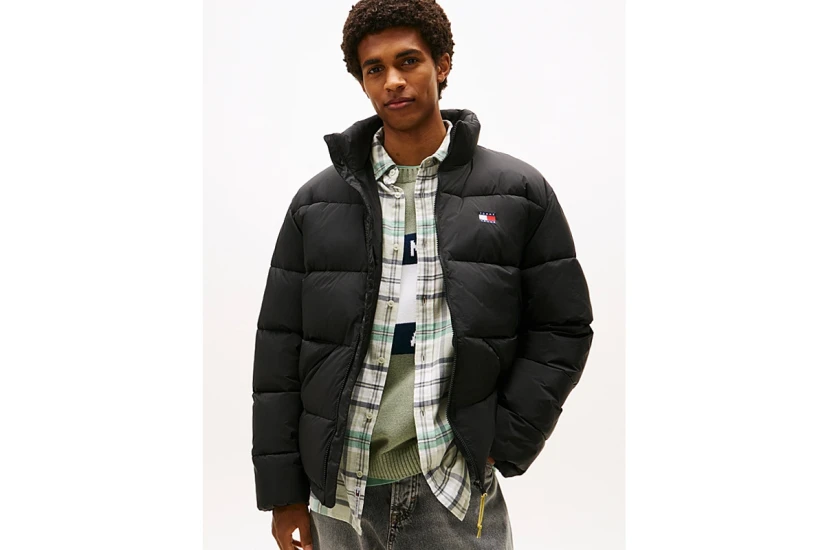 Tommy Jeans Water Repellent Crinkle Relaxed Ανδρικό Μπουφάν Puffer