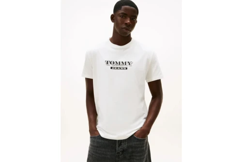 Tommy Jeans Bills Font T-Shirt Ανδρικό (DM0DM22322 YBL)