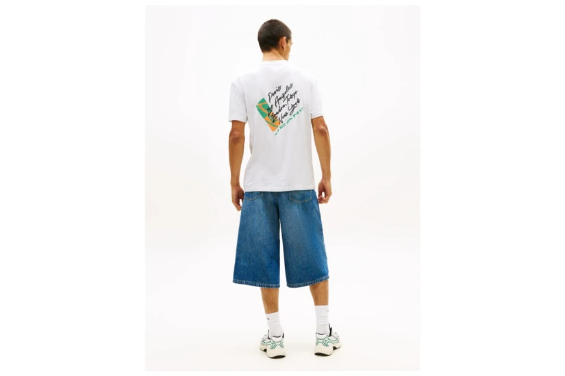 Tommy Jeans Signature Back Logo Jersey Ανδρικό Κοντομάνικο T-Shirt