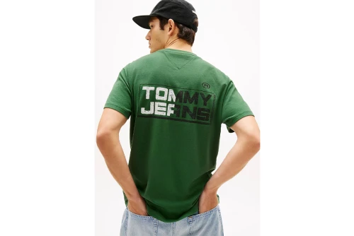 Tommy Jeans Back Logo Relaxed Jersey T-Shirt Ανδρικό (DM0DM22536 MBL)