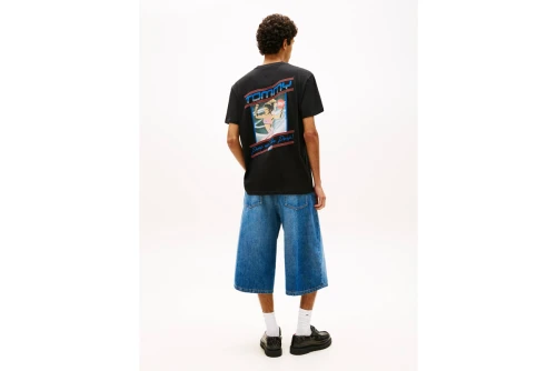 Tommy Jeans Regular Fit Poster T-Shirt Ανδρικό (DM0DM22541 BDS)