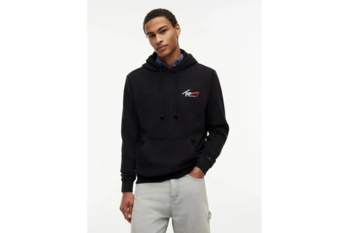 Tommy Jeans Regular Fit Entry Sign Hoodie Ανδρικό (DM0DM22680 BDS)