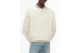 Tommy Jeans Waffle Knit Relaxed Ανδρική Μακρυμάνικη Πλεκτή Μπλούζα Εκρού