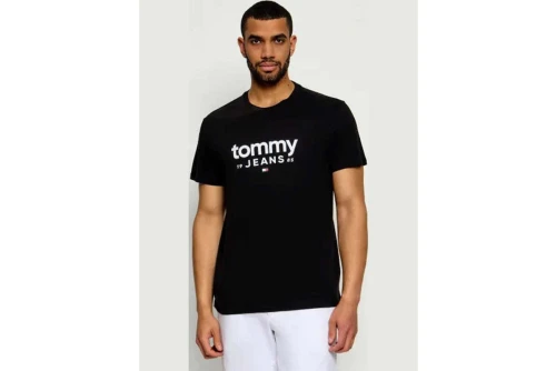 Tommy Jeans Slim Graphic T-Shirt Ανδρικό (DM0DM23376 BDS)