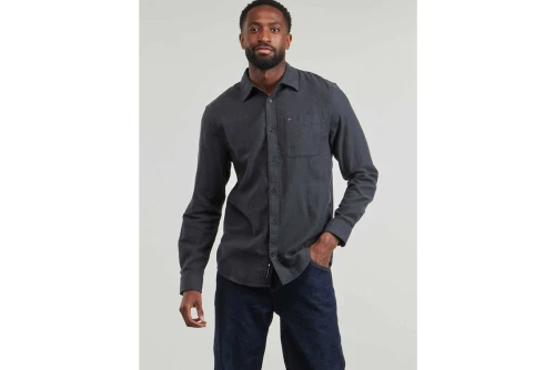 Tommy Jeans Regular Fit Brushed Flannel Πουκάμισο Μακρυμάνικο Ανδρικό (DM0DM23529 BDS)