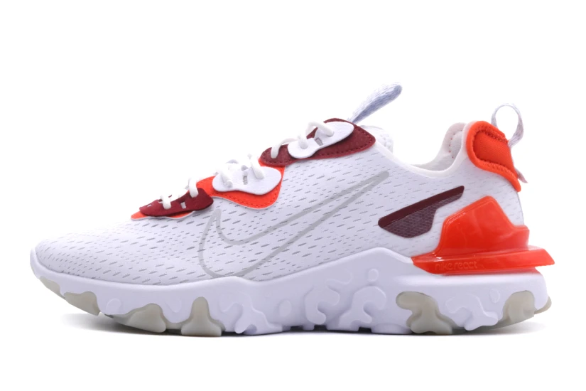 Nike React Vision Ανδρικά Sneakers Λευκά, Κόκκινα