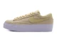 Nike Blazer Low Platform Γυναικεία Sneakers Μπεζ, Λευκά