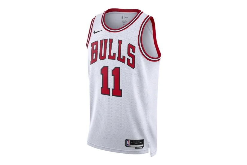Nike Dri-FIT NBA DeMar DeRozan Chicago Bulls Association Edition Ανδρική Μπασκετική Φανέλα Λευκή, Κόκκινη