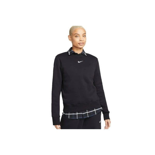 Nike Sportswear Phoenix Fleece Μπλούζα Με Λαιμόκοψη Γυναικεία (DQ5751 010)