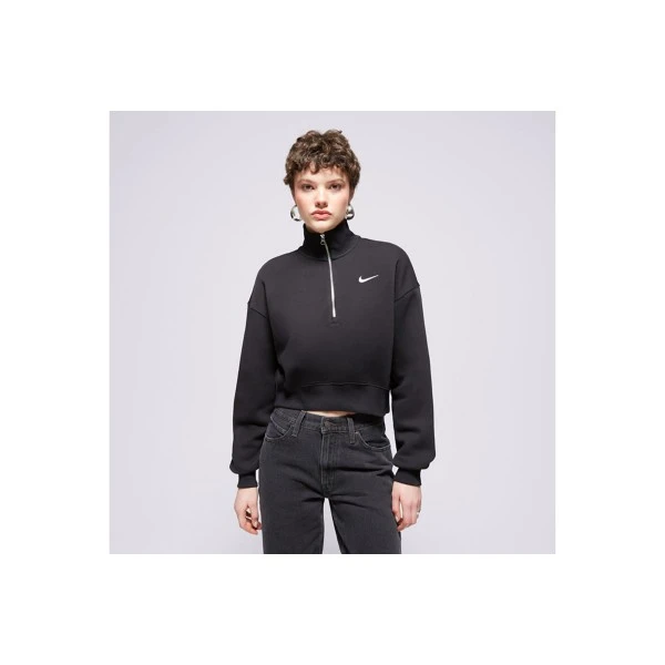 Nike Sportswear Phoenix Fleece Μπλούζα Με Φερμουάρ Γυναικεία (DQ5767 010)