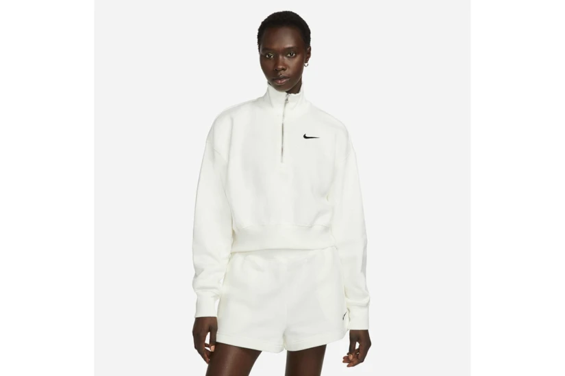 Nike Sportswear Phoenix Fleece Μακρυμάνικη Μπλούζα με Φερμουάρ