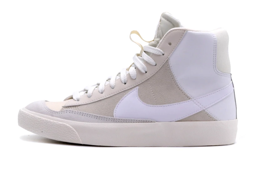 Nike Blazer Mid 77 Παιδικά Sneakers Μπεζ, Λευκά