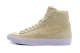 Nike Blazer PRM MF Γυναικεία Sneakers Μπεζ, Λευκά
