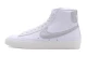 Nike Blazer Mid 77 Γυναικεία Sneakers Λευκά, Ασημί
