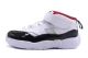 Jordan Jumpman Two Trey Βρεφικά Sneakers Λευκά, Μαύρα, Κόκκιναω