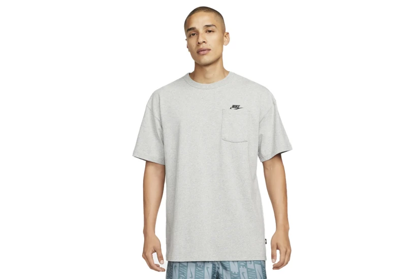 Nike Premium Essentials Ανδρικό Κοντομάνικο T-Shirt Γκρι