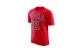 Nike Chicago Bulls Ανδρικό Κοντομάνικο T-Shirt Κόκκινο
