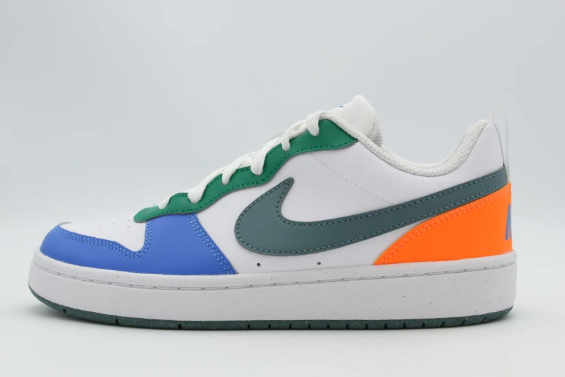 Nike Court Borough Low Recraft Sneakers Λευκά, Διάφορα Χρώματα