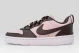 Nike Court Borough Low Recraft Sneakers Γκρι Ανοιχτό, Μαύρα, Λευκά